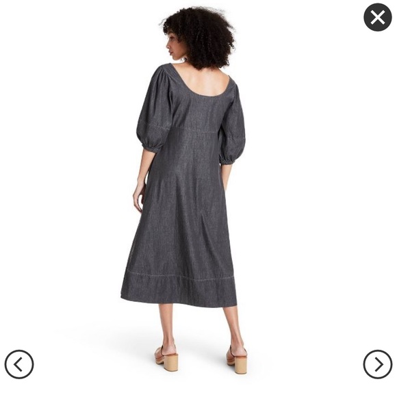 Rachel Comey X Target 3/4 Sleeve Denim Dress - Picture 5 of 8